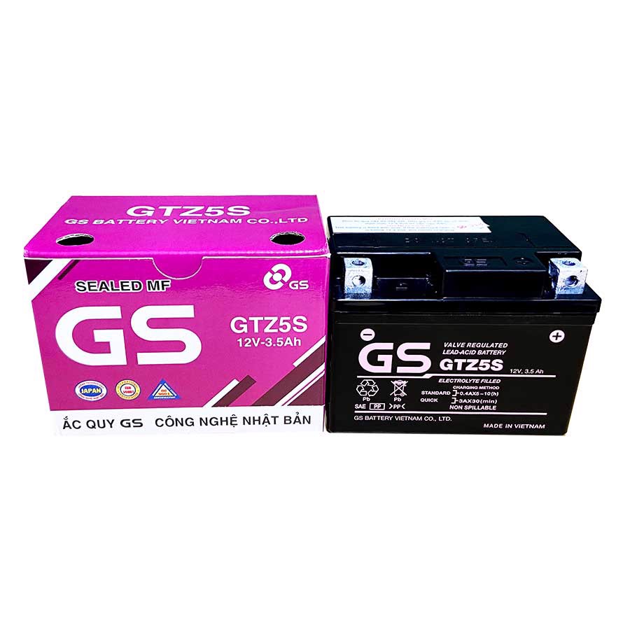 ẮC QUY GS GTZ5S 12V-3.5AH