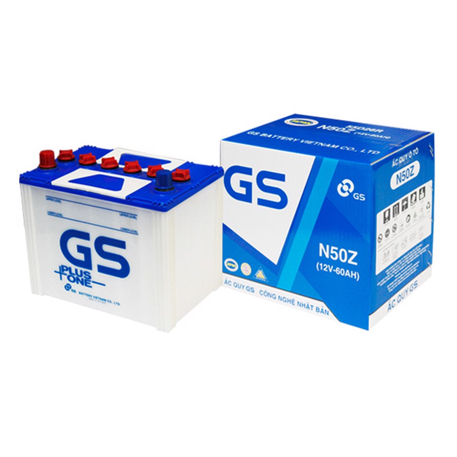Ắc quy GS N50Z/L 12V-60AH