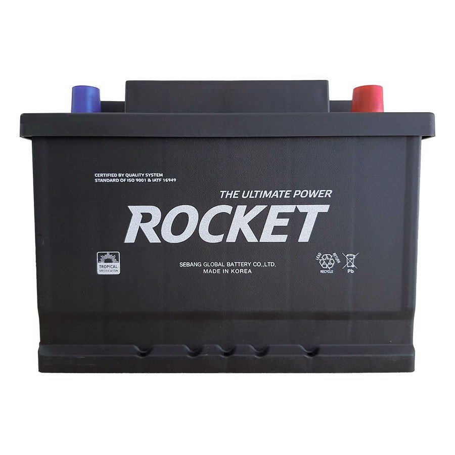 ẮC QUY ROCKET DIN62 56220 R/L 12V-62AH