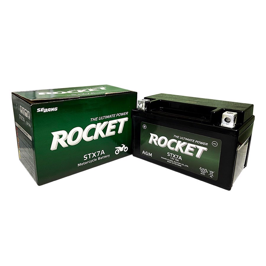 ẮC QUY ROCKET STX7A 12V-7AH